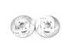 Power Stop Evolution Tru-Cast Drilled And Slotted Rotor Pair - Front EBR219XPR View 1