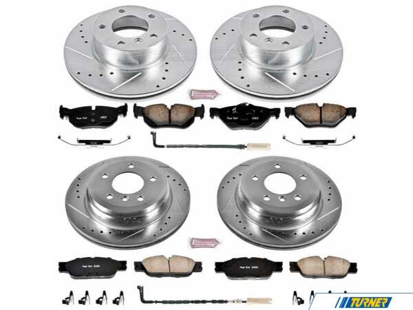 Power Stop Power Stop Z23 Evolution Sport Brake Kit - Front and Rear - E90, E91 K4102