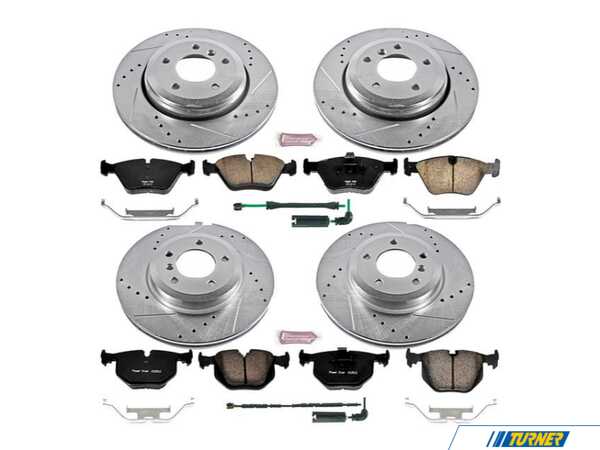 Power Stop BMW E46 Z23 Evolution Sport Brake Kit - Front and Rear K5728