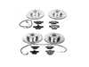 Power Stop Power Stop Z23 Evolution Sport Brake Kit - Front and Rear - E90 K5768 View 1