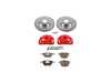 Power Stop Z26 Street Warrior Brake Kit With Calipers - Front KC5281-26 View 1