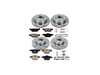 Power Stop Autospecialty Stock Replacement Brake Kit - Front and Rear KOE4104 View 1