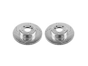 Evolution Tru-Cast Drilled And Slotted Rotor Pair - Front (330x24)