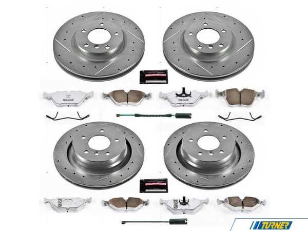 Power Stop Power Stop Z26 Street Warrior Brake Kit  - Front and Rear - Z3 K2841-26