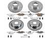 Power Stop Power Stop Z26 Street Warrior Brake Kit - Front and Rear - E34 540i K382-26 View 2
