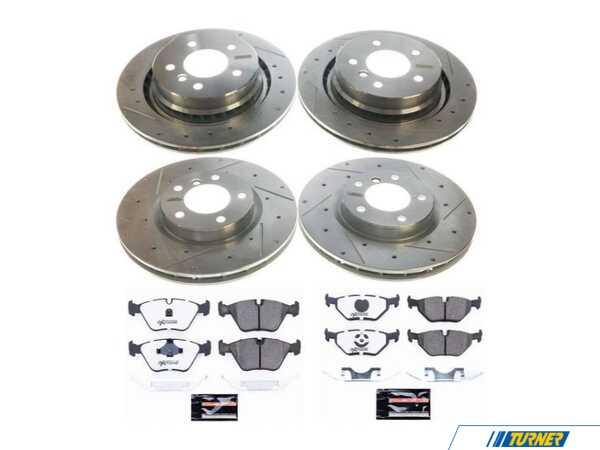 Power Stop Power Stop Z26 Street Warrior Brake Kit - Front and Rear - E36 M3 K4229-26