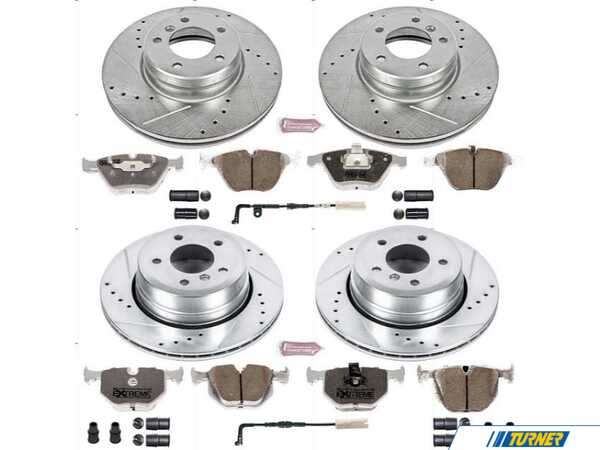 Power Stop Z26 Street Warrior Brake Kit - Front and Rear K5440-26
