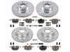 Power Stop Z26 Street Warrior Brake Kit - Front and Rear K5710-26 View 1