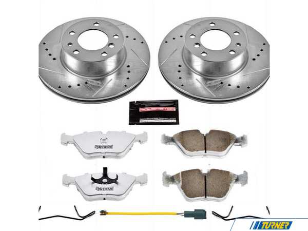 Power Stop Power Stop Z26 Street Warrior Brake Kit - Front - E34 K7334-26