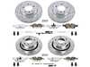 Power Stop Z26 Street Warrior Brake Kit - Front and Rear K873-26 View 1