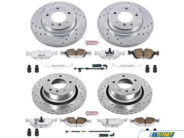 Power Stop Z26 Street Warrior Brake Kit - Front and Rear K873-26