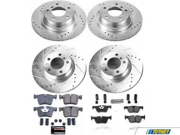 Power Stop Powerstop Z23 Evolution Brake Kit - Front and Rear - 2013-2015 BMW F3X 2, 3, 4 K6853