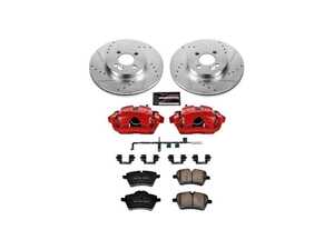 Z23 PowerStop Performance Brake Pads Rotors Kit - Front 