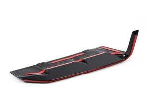 KIT DIFFUSER BLACK/RED LEFT