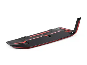 KIT DIFFUSER BLACK/RED LEFT