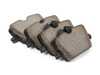 ECS ECS DD23 "Daily Driver" Ceramic Rear Brake Pad Set DD23-2221 View 1