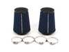 Precision Raceworks Precision Raceworks 2.5" Replacement Cone Air Filters - Pair of Filters 622-0136 View 2
