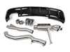 Enthusiast Bundles Performance Axle-Back Exhaust & Gloss Black Rear Diffuser - E82/E88 135i N54 019910LAEBKT View 30