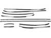 Bremmen Parts MINI Waistline | Beltline Piano Black Full Belt Line Kit Peel & Stick  - F56 51135A0B944 View 3