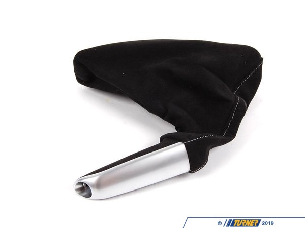 Genuine BMW M Performance M performance Parking Brake Handle/Boot - Alcantara/Aluminum - E46 3 series - (NO LONGER AVAILABLE) 34402153752