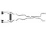 AFE aFe MACH Force-Xp Cat-Back Exhaust - Black Exhaust Tips - BMW G87 M2 49-36353-B View 2
