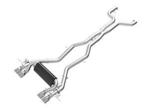 aFe MACH Force-Xp Cat-Back Exhaust - Polished Exhaust Tips - BMW G87 M2