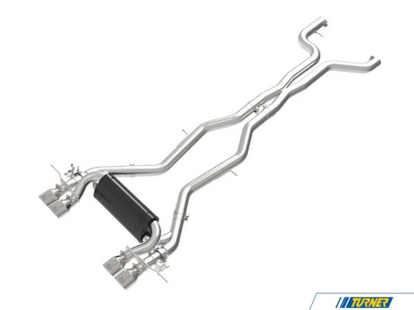 AFE aFe MACH Force-Xp Cat-Back Exhaust - Polished Exhaust Tips - BMW G87 M2 49-36353-P