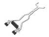 AFE aFe MACH Force-Xp Cat-Back Exhaust - Carbon Fiber Exhaust Tips - BMW G87 M2 49-36353-C View 1