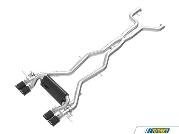 AFE aFe MACH Force-Xp Cat-Back Exhaust - Carbon Fiber Exhaust Tips - BMW G87 M2 49-36353-C