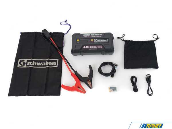 Schwaben Schwaben 4-In-1 Jump Pack & Tire Inflator 3957sch01aKT