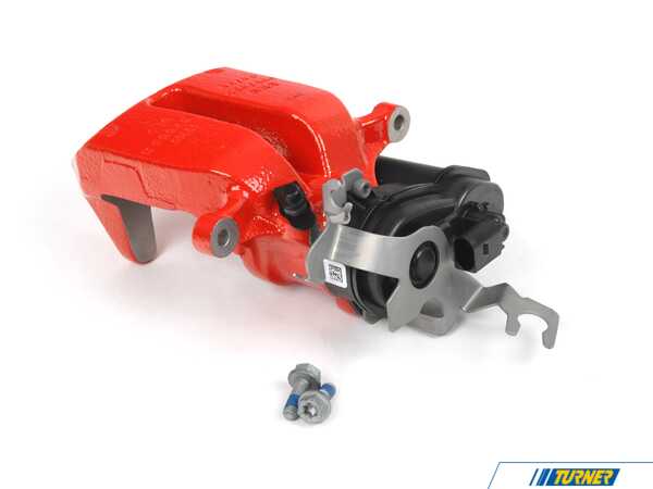 Genuine BMW BRAKE CALIPER HOUSING, RED, 34206893579