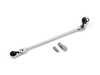 VIM Tools Dual Flex Head 1/4" & 10mm Ratchet With Removable Drives HBR1046A View 1