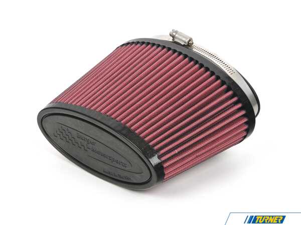Burger Motorsports Replacement N55 Performance Filter - Red (No Hardware) BMSREPAFNFFR