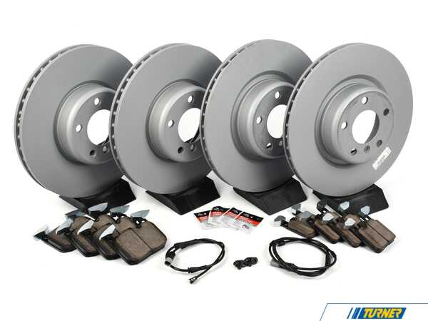 Packaged by Turner Front & Rear Brake Service Kit - F22/F23 M235i/X, M240i/X 34216792227KT5