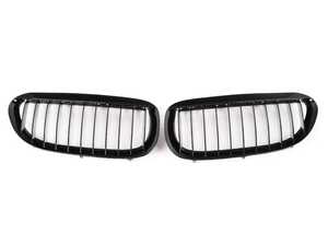 AutoTecknic Gloss Black Front Grille Set - E63/ E64 6-Series & M6