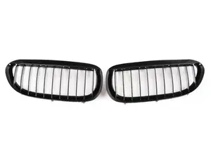 AutoTecknic Gloss Black Front Grille Set - E63/ E64 6-Series & M6