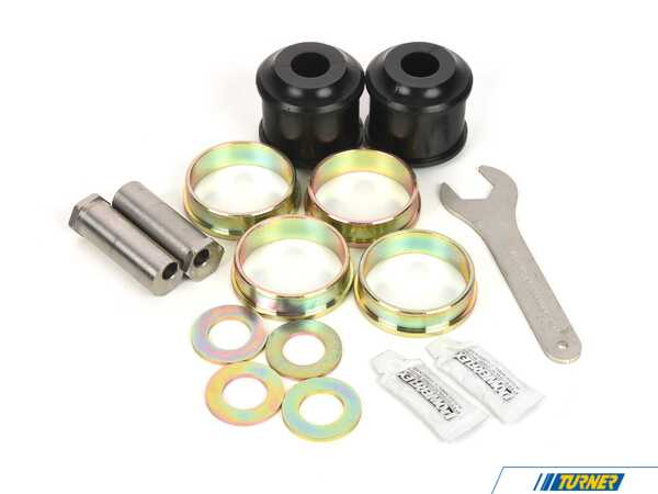 Powerflex Black Series Powereflex BMW E9X 3 Series - E8X 1 Series Adjustable Front Tension Arm Bushing Set PFF5-401GBLK