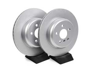 ECS V5 Plain Brake Rotors - Rear Pair (330x20)
