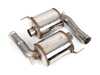 AWE AWE Non-Resonated Touring Edition Exhaust - Chrome Silver Tips 3015-42148 View 12