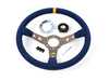 MOMO MOMO MOD.07 350 Diam 72 Dish Blue Microfiber Anthracite Anodized Spokes 1 Stripe momR1905/35MBL View 1