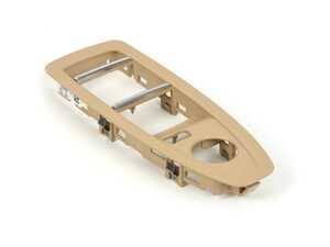 Genuine BMW Driver's Side Window Switch Cover - Beige - BMW F30 F31 F34 F36 F80 (LCI Models)