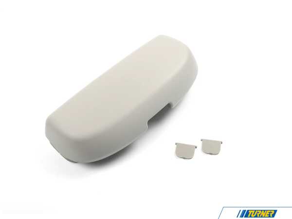 AUTOTECKNIC AutoTecknic Grab Handle Sunglasses Case - BMW E Chassis Vehicles - Grey ATK-BM-0322-B-GR