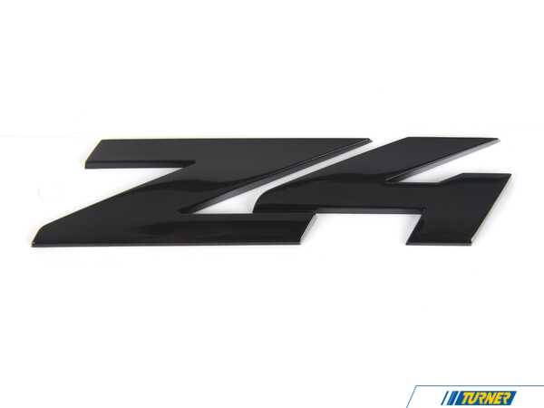 Genuine BMW LETTERING, BLACK, PAINTED 51142472846