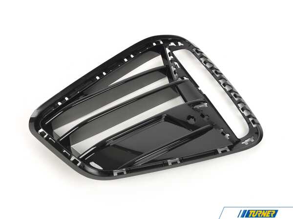 Genuine BMW GRILL, AIR INTAKE, OPEN, RIG 51118077066