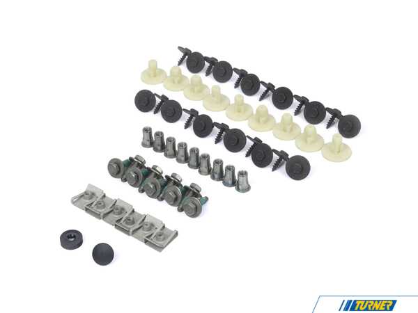 Genuine BMW Genuine BMW Belly Pan Hardware Kit - BMW F22/23 F3X 51757361196insKT