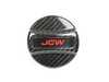 Genuine MINI MINI JCW Carbon Fiber Filler Cap Cover - Red JCW Letters 16115B4EAD4 View 3
