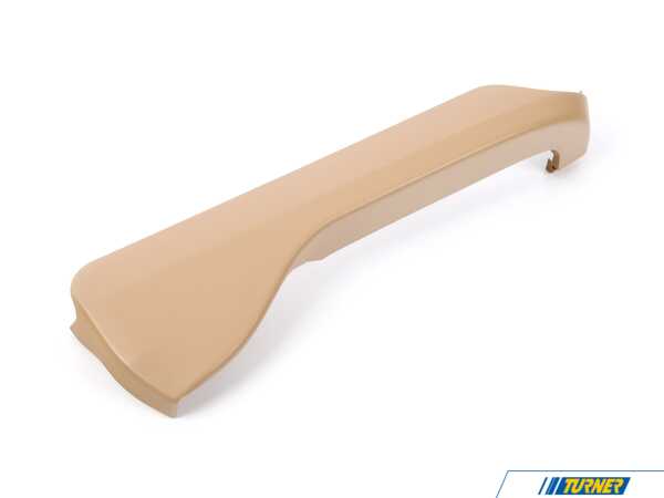 Genuine BMW Genuine BMW Finisher, Upper Rail, Exteri - 52107170721 - Beige 52107170721