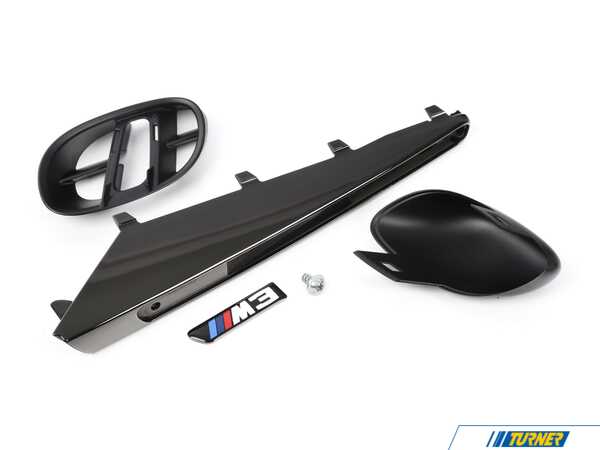 Genuine BMW TRIM GRILL, FRONT LEFT 51135A6ABE3