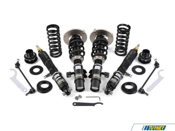 BC Racing BC Racing BR Series Coilover Suspension Kit - F22 228i 230i M235i M240i (3-Bolt Top Mounts) I-46-BR