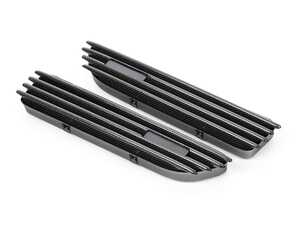 Autotecknic Replacement Carbon Fiber Fender Grilles - E46 Coupe & Cabrio / M3